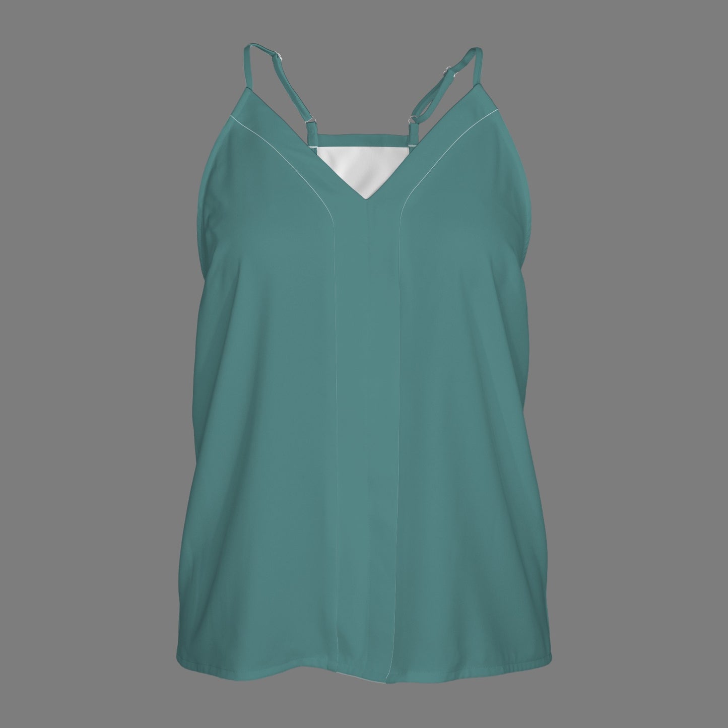 Solid Green Tank Top