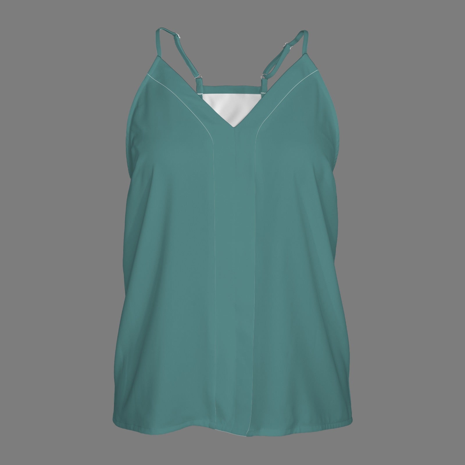 Solid Green Tank Top